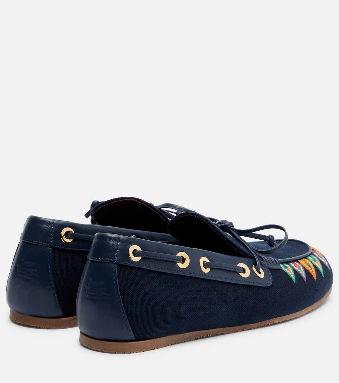 Bestickte Segelschuhe aus Canvas | Etro