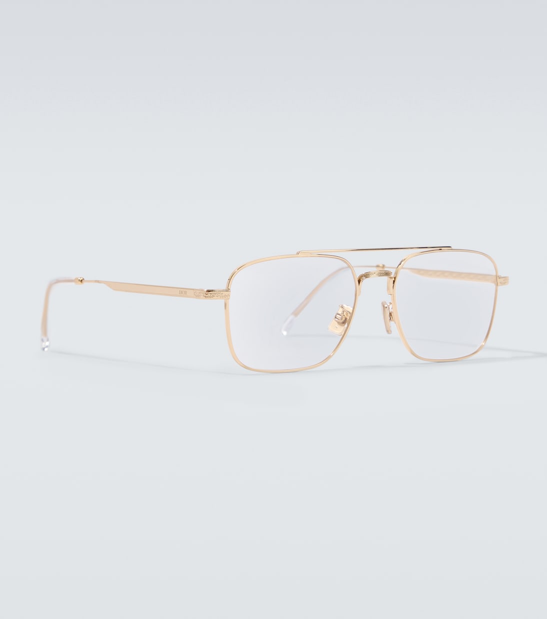 DiorBotanicaO N1U gold-plated aviator glasses | Dior Eyewear