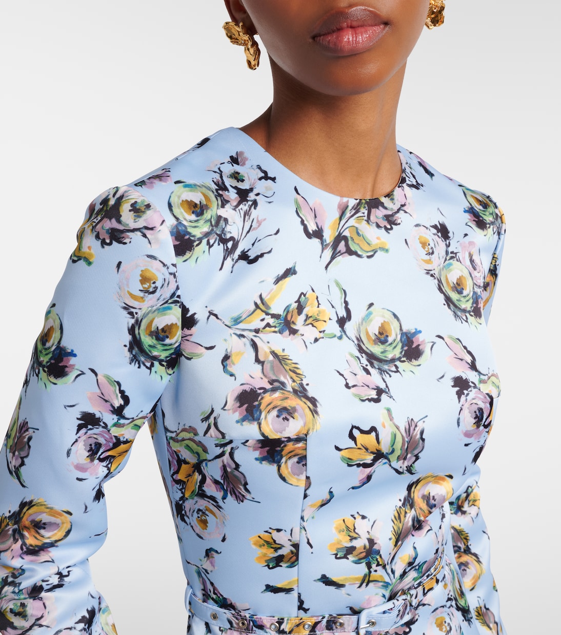 Bedrucktes Midikleid Capucine | Emilia Wickstead