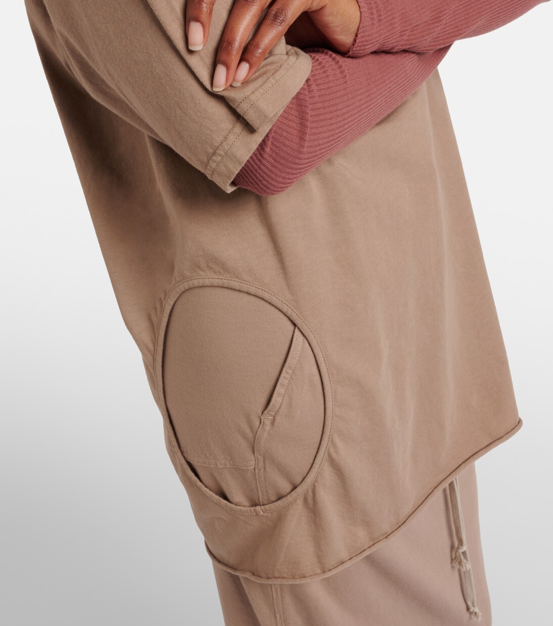 Oversized cotton jersey T-shirt | Rick Owens