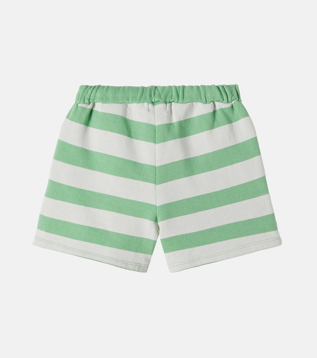 Orion striped cotton fleece shorts | Cozmo