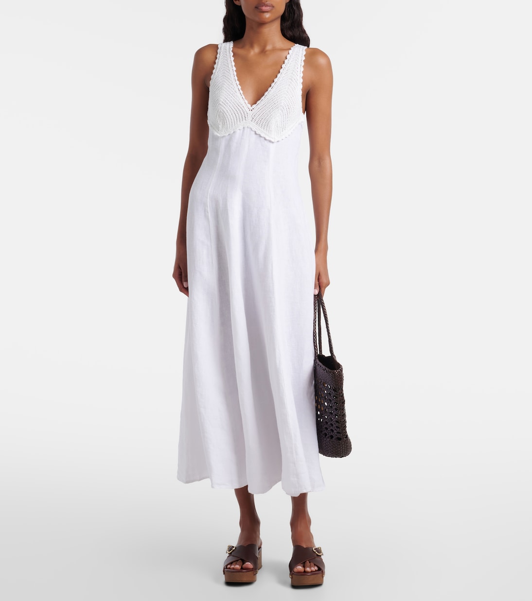 Midikleid aus Leinen | Polo Ralph Lauren