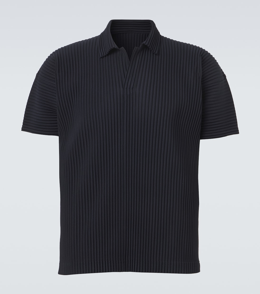 Basics pleated polo shirt | Homme Plissé Issey Miyake