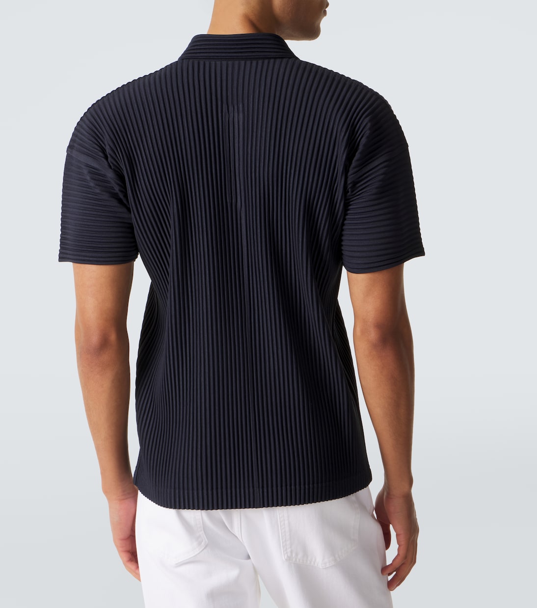 Basics pleated polo shirt | Homme Plissé Issey Miyake