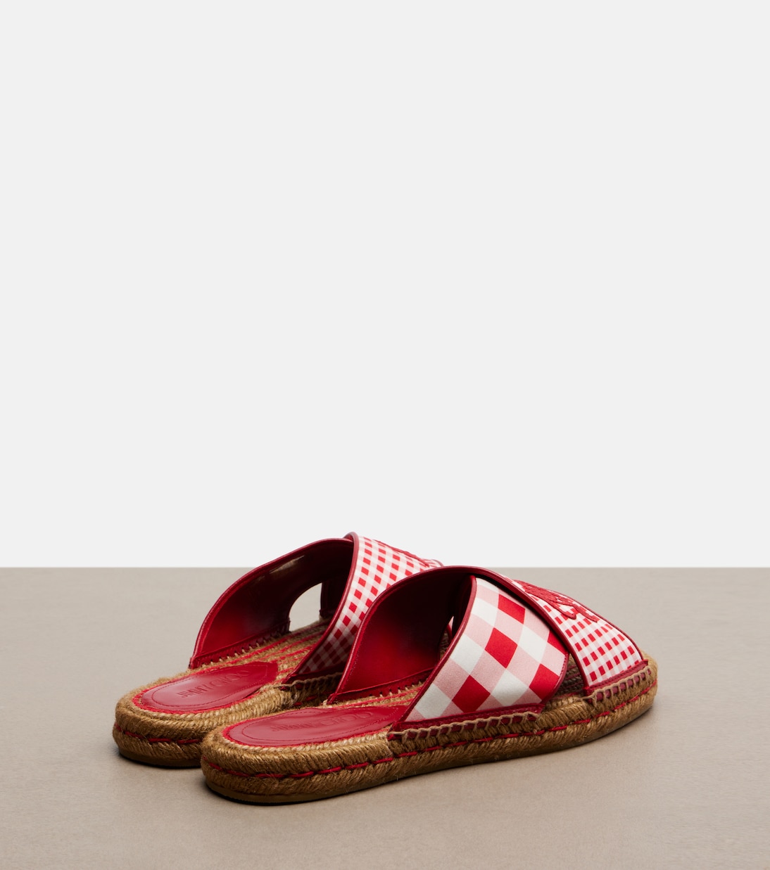 Mules Aciel à carreaux vichy | Jimmy Choo