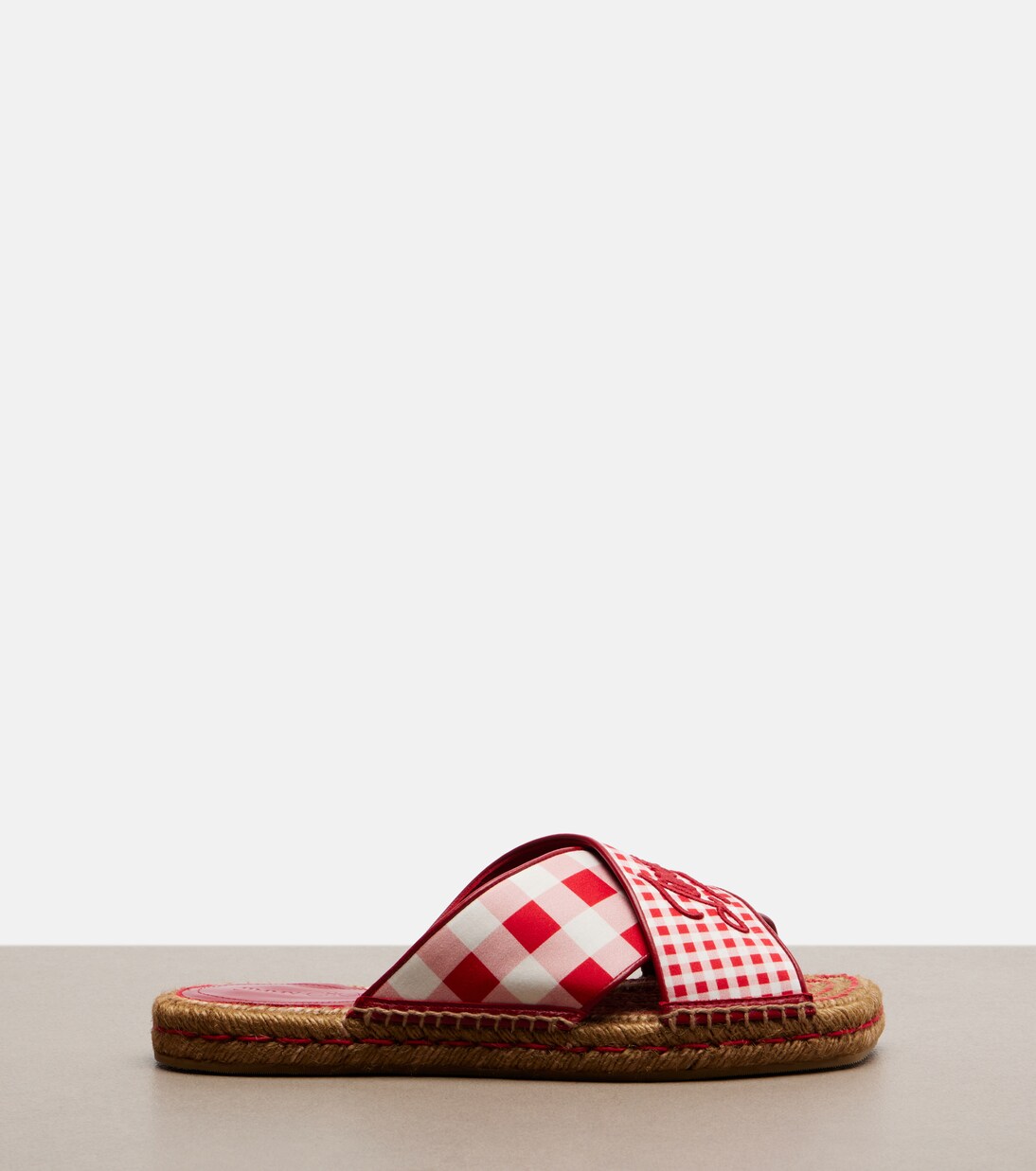 Mules Aciel à carreaux vichy | Jimmy Choo