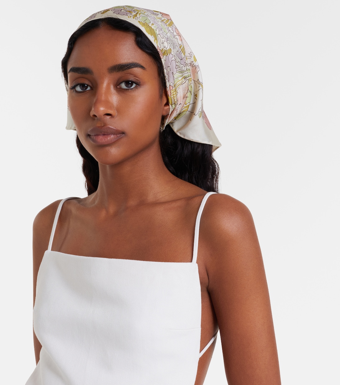 Lorelai floral silk scarf | Calvin Klein Collection