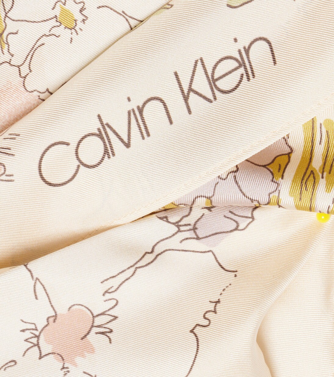 Lorelai floral silk scarf | Calvin Klein Collection