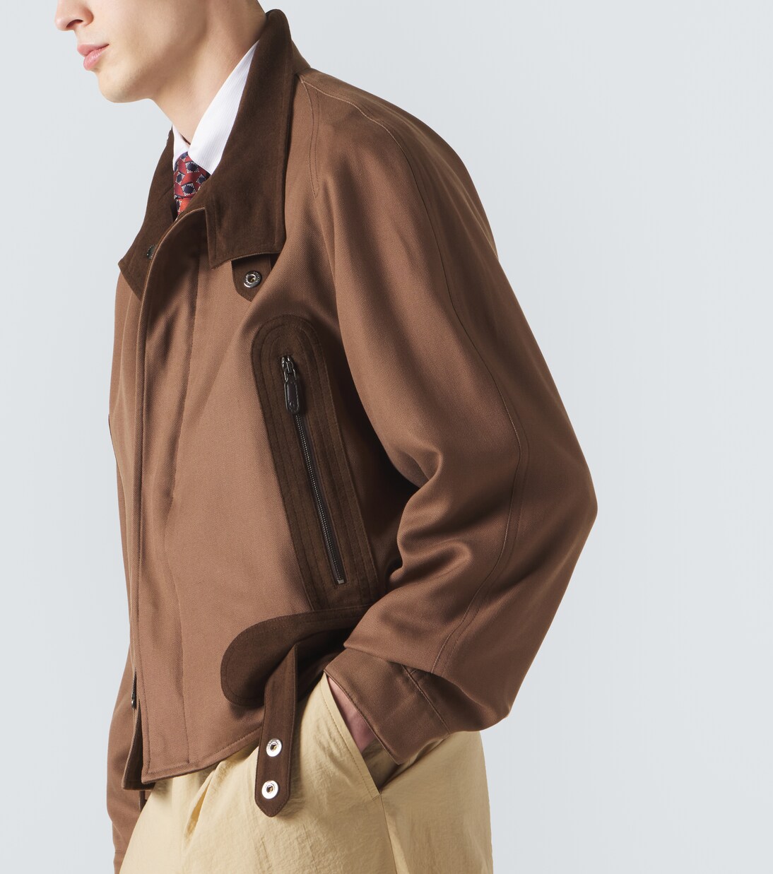 Silk bomber jacket | Giorgio Armani