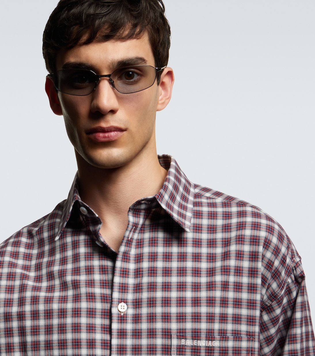 Invisible 2.0 rectangular sunglasses | Balenciaga