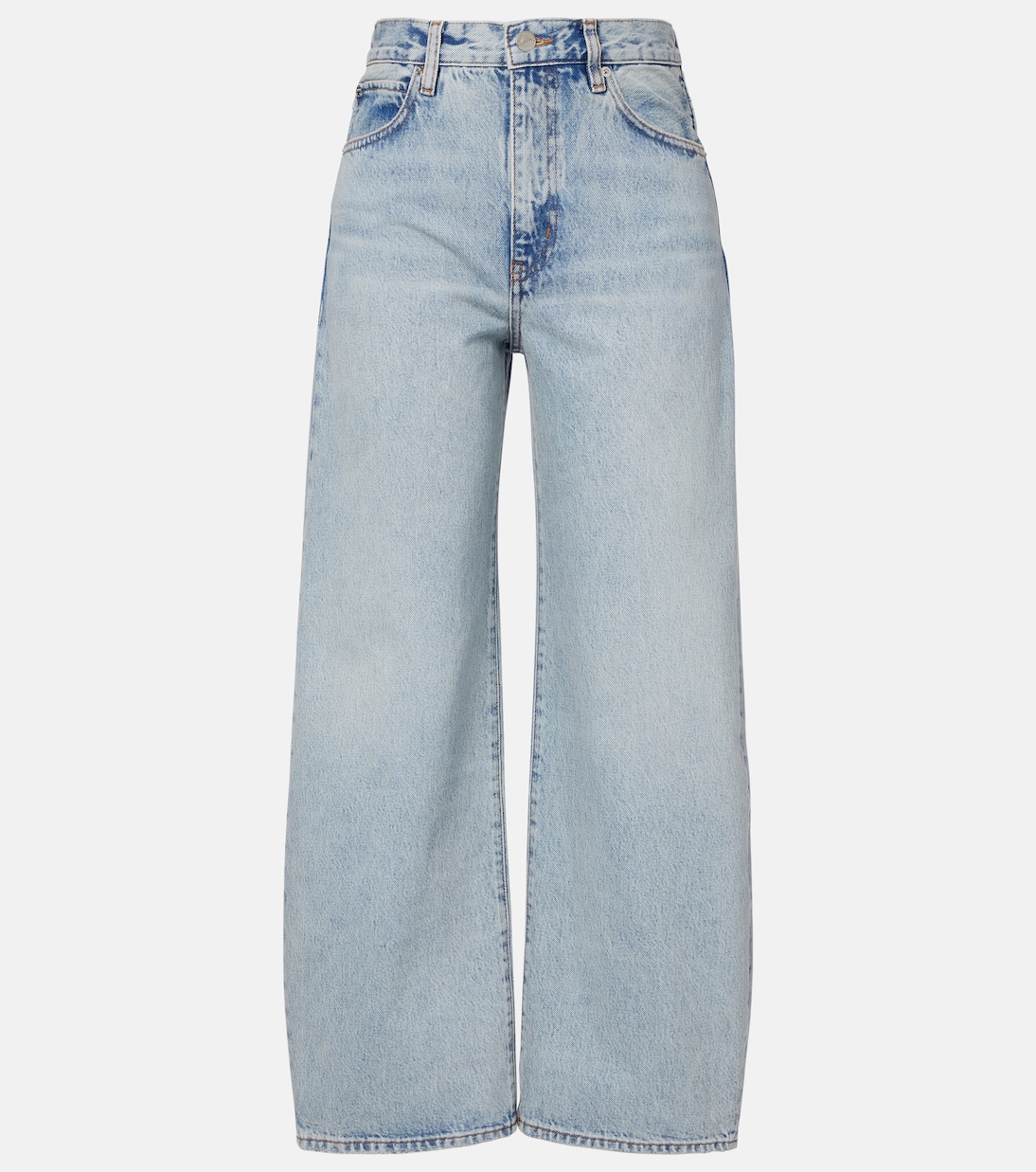 Barrel Jeans The Bow Crop | Frame