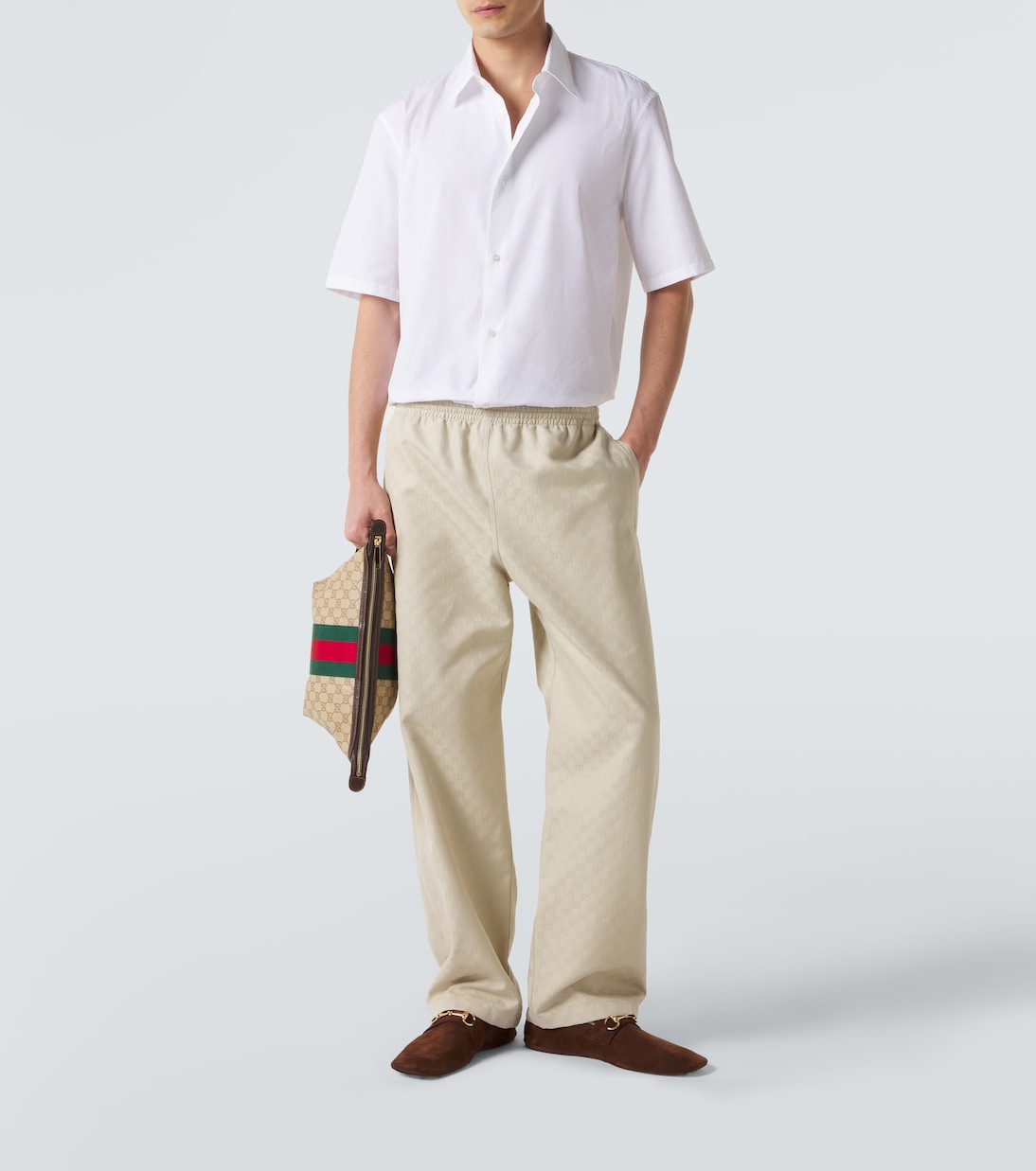 GG cotton poplin shirt | Gucci