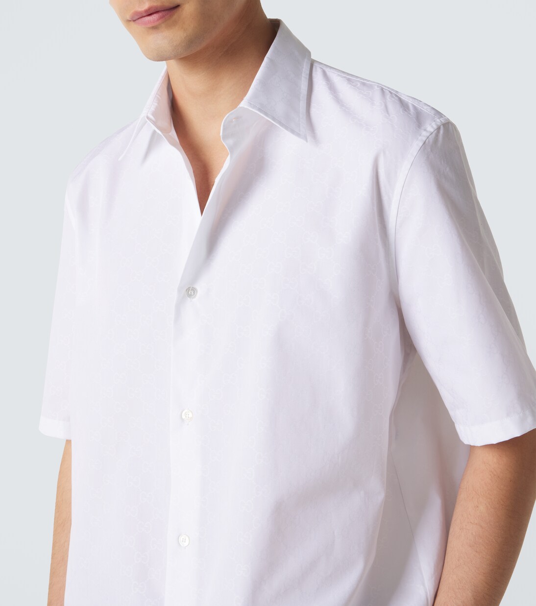 GG cotton poplin shirt | Gucci
