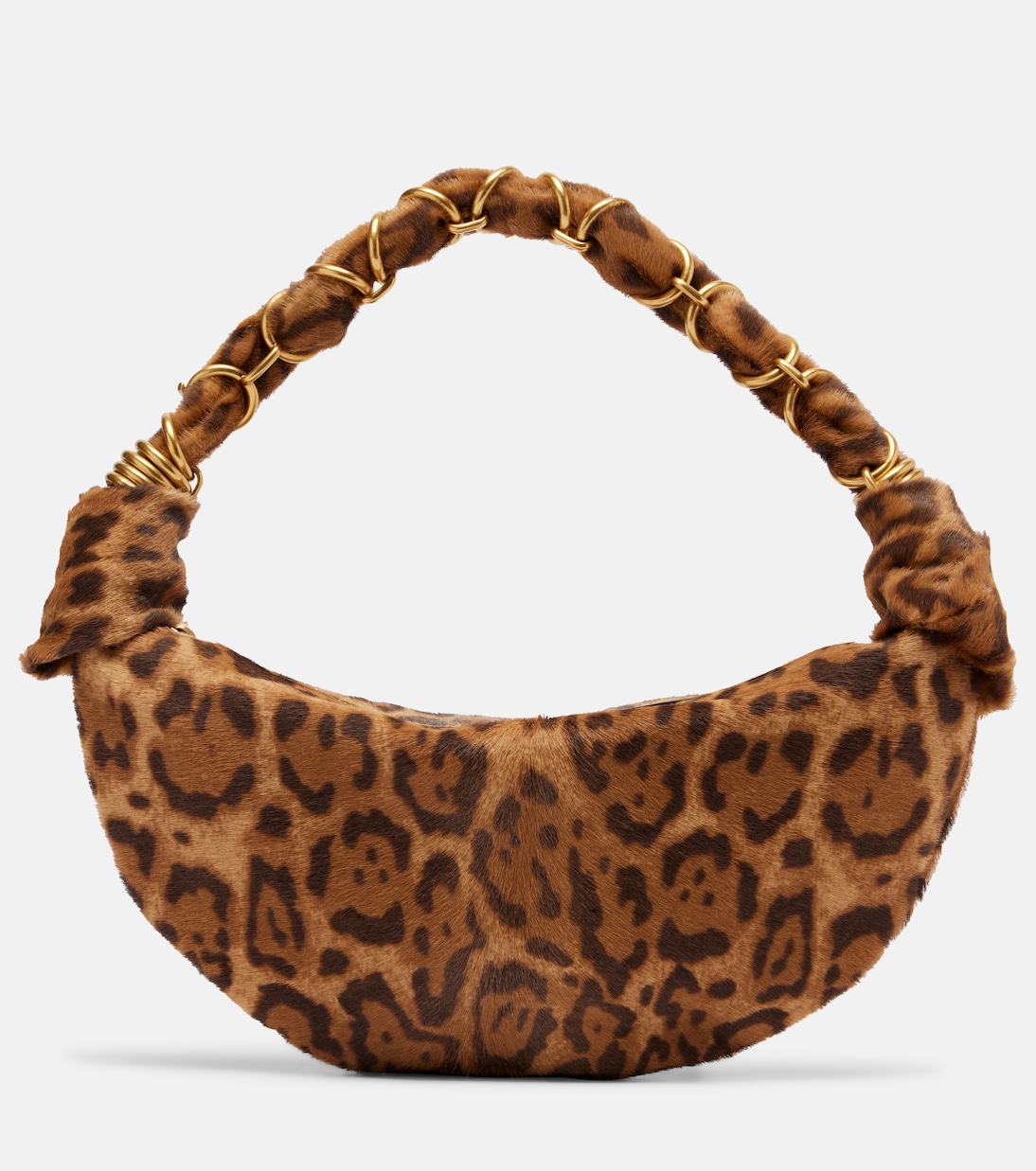 Amalia Mini calf hair top-handle bag | Saint Laurent