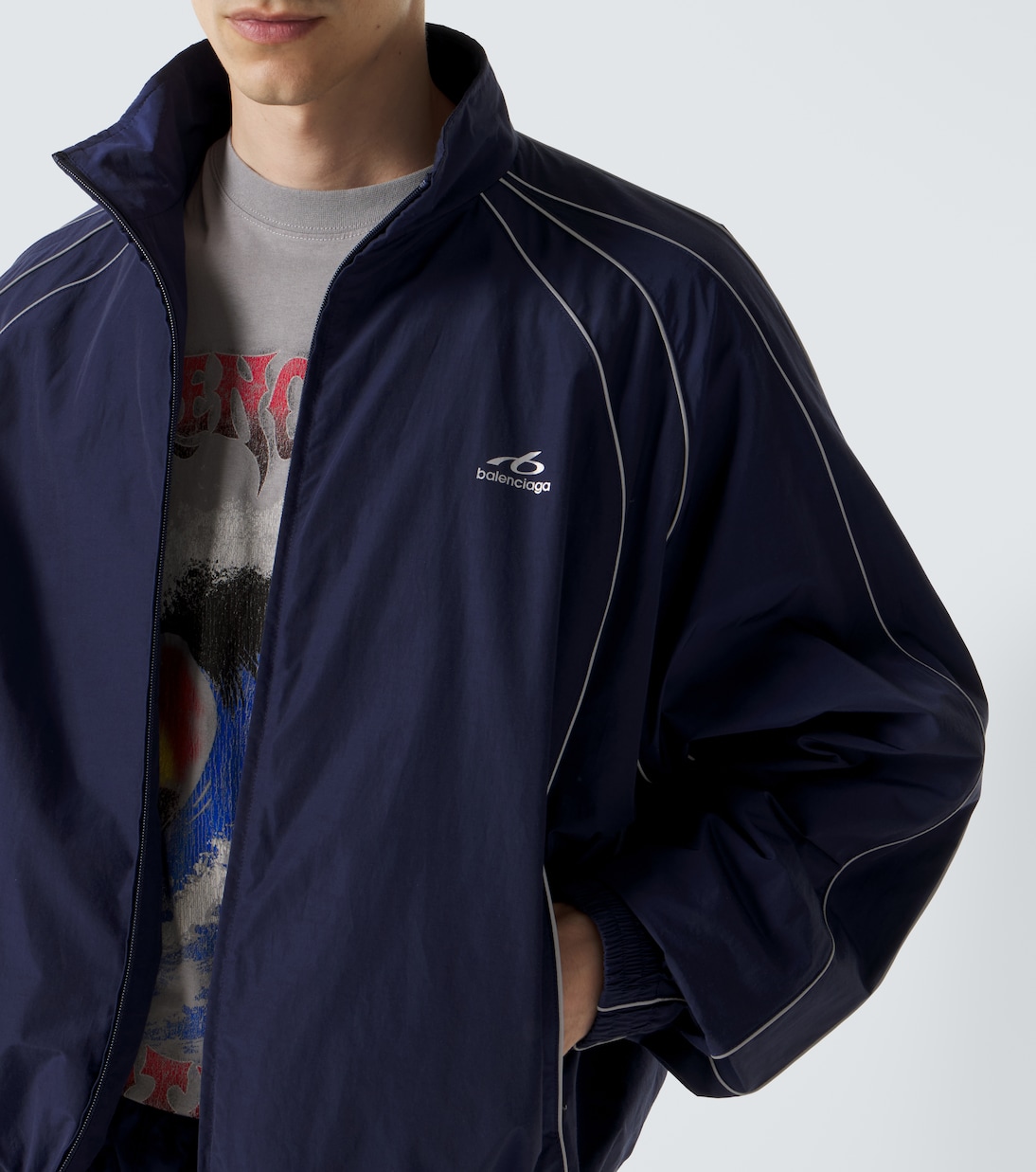 Trainingsjacke aus einem Baumwollgemisch | Balenciaga