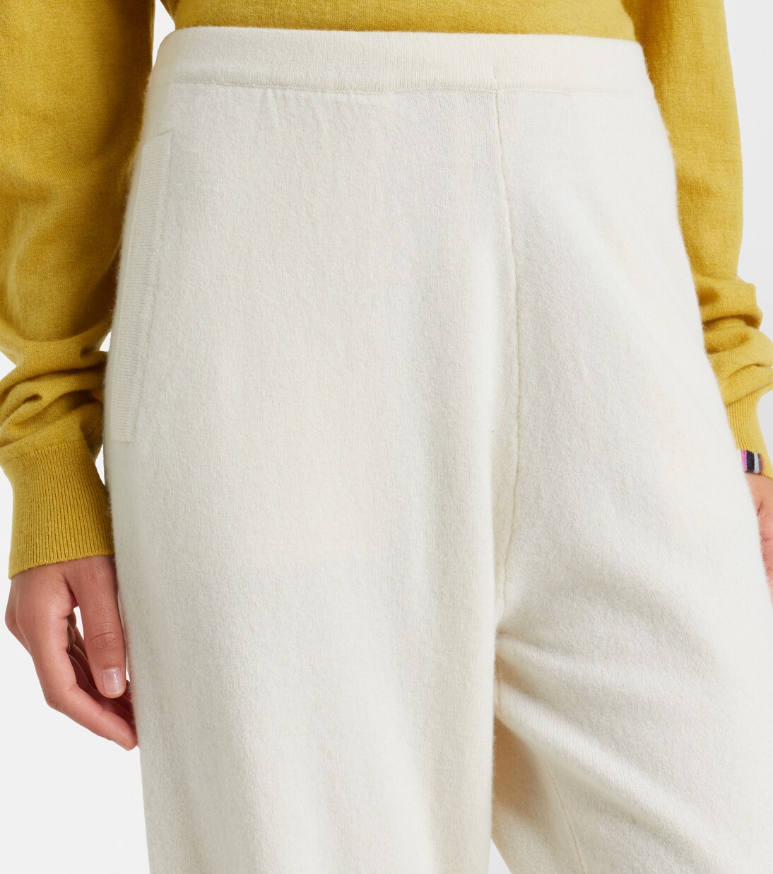N°320 Rush cashmere-blend straight pants | Extreme Cashmere