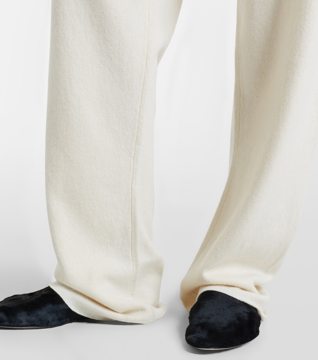 N°320 Rush cashmere-blend straight pants | Extreme Cashmere