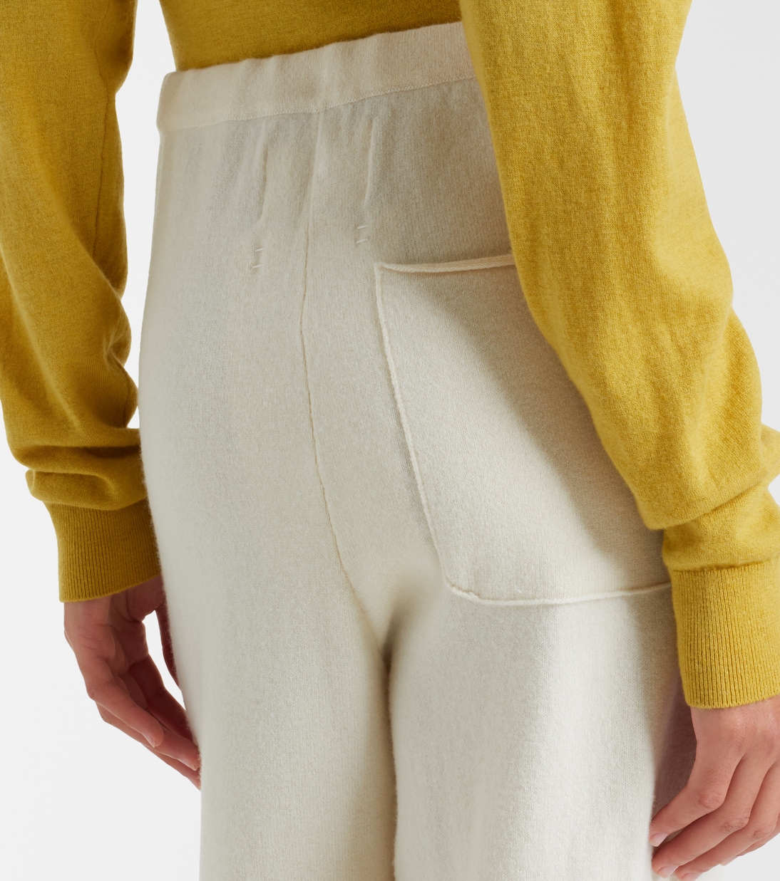 N°320 Rush cashmere-blend straight pants | Extreme Cashmere