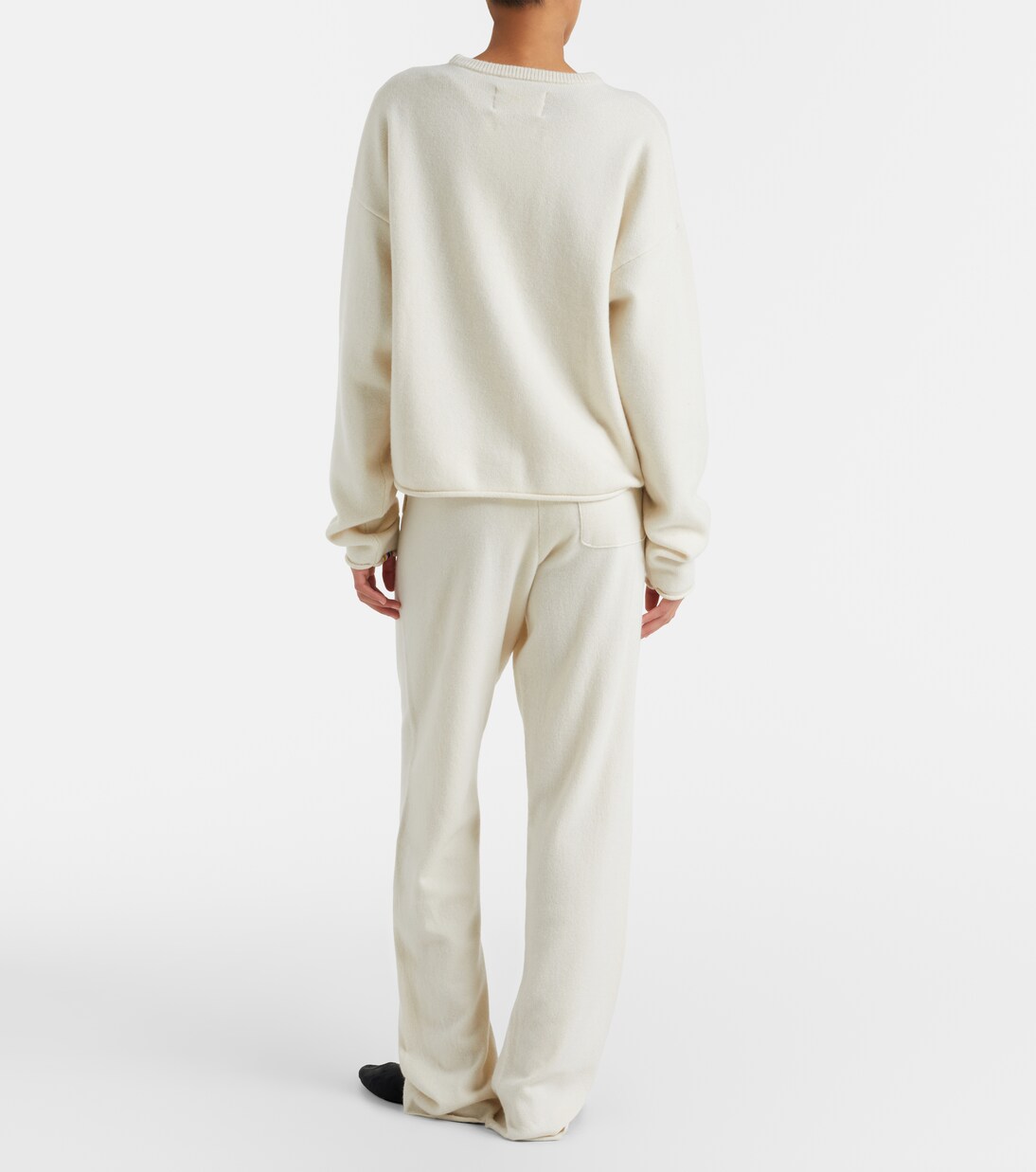 N°320 Rush cashmere-blend straight pants | Extreme Cashmere