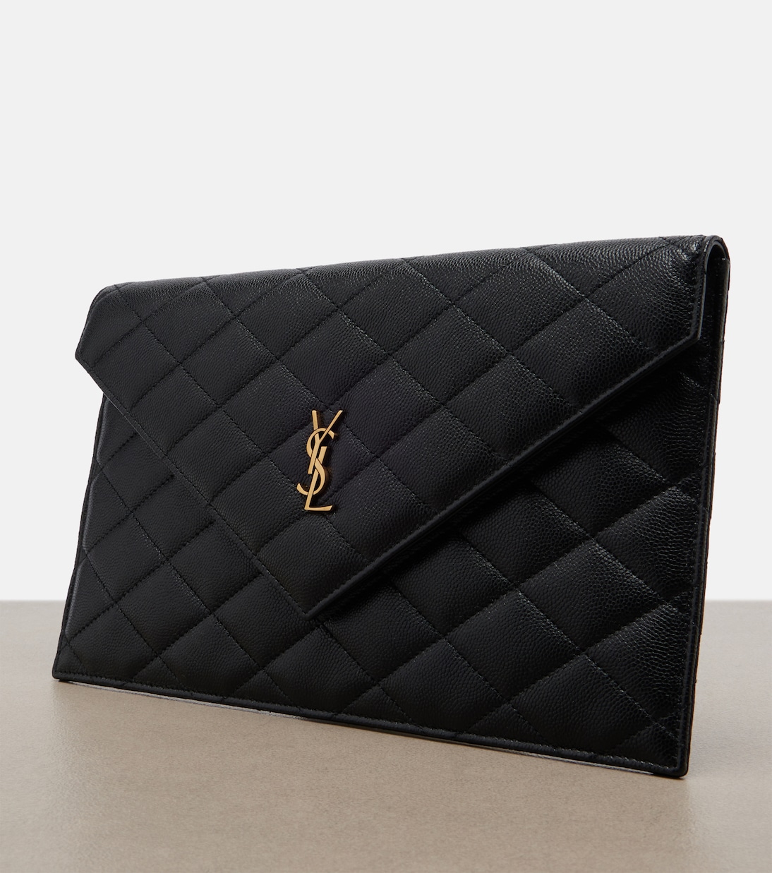 Paris leather clutch | Saint Laurent