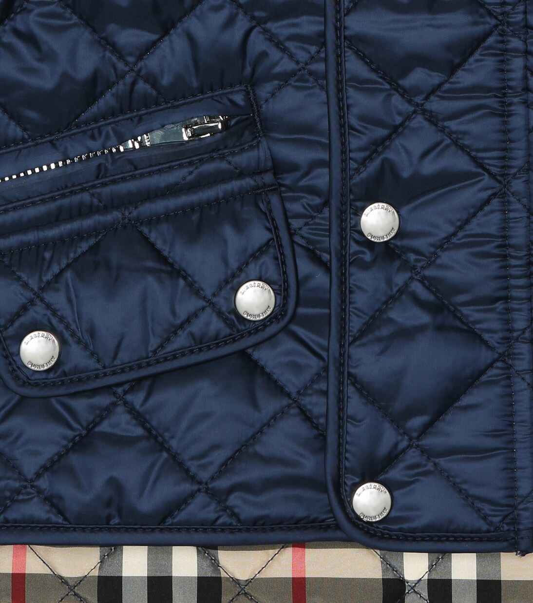 Baby Lucca quilted jacket | Burberry Kids