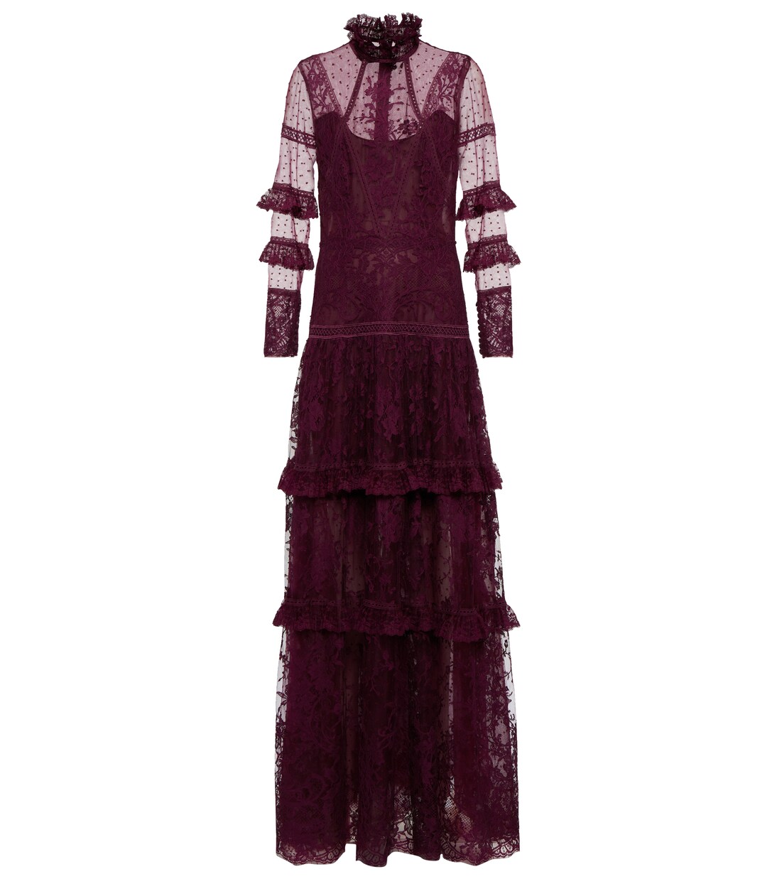 Robe Anastasia aus Tüll und Spitze | Costarellos