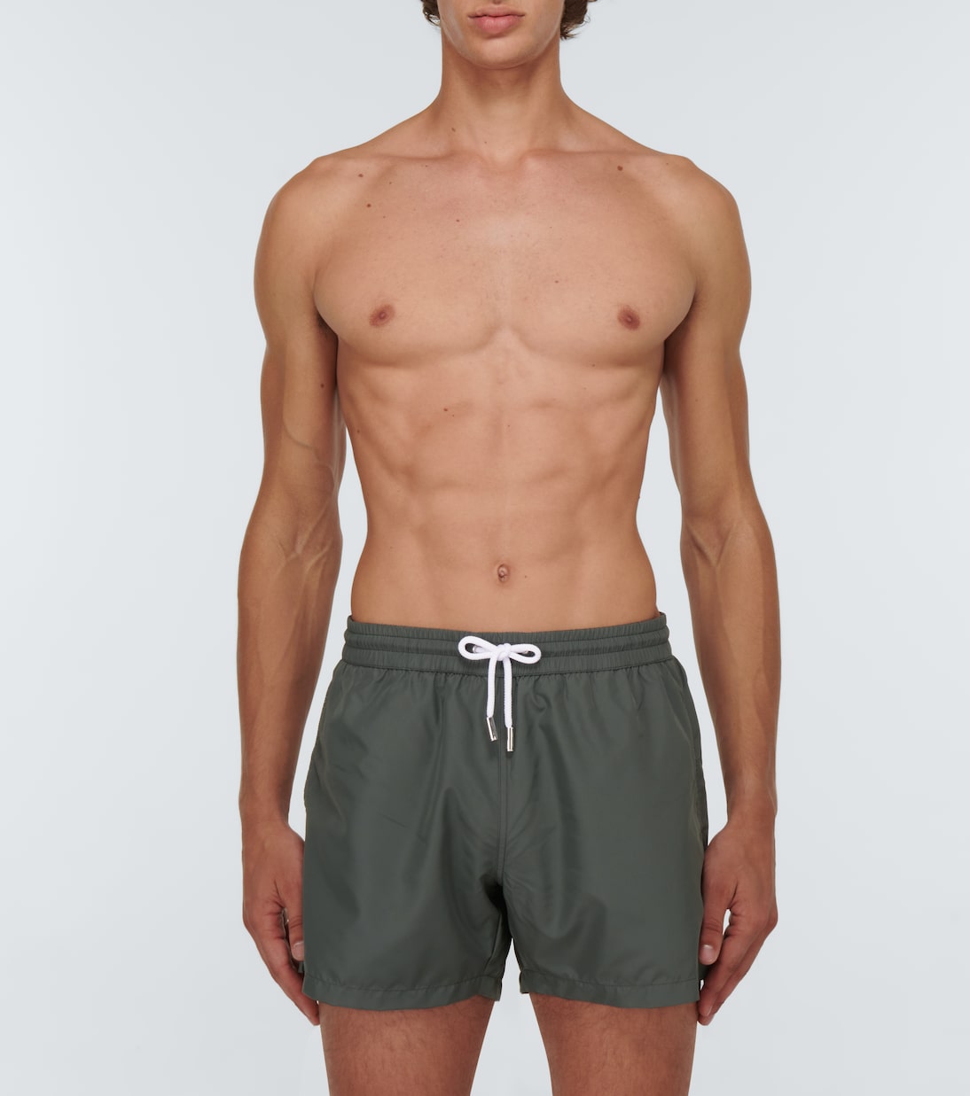 Drawstring swim trunks | Thom Sweeney