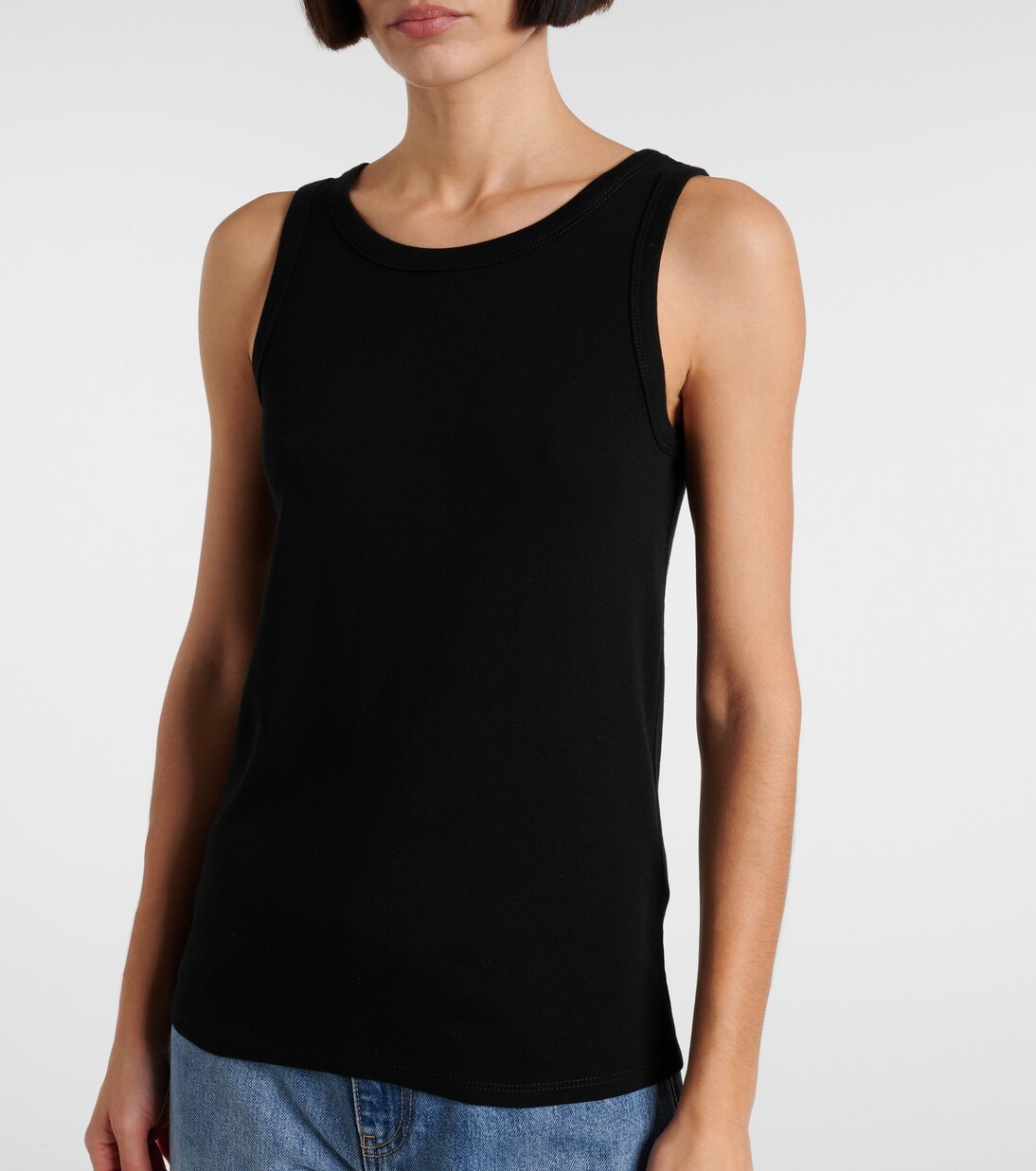 Top Frankie aus Baumwoll-Jersey | The Row