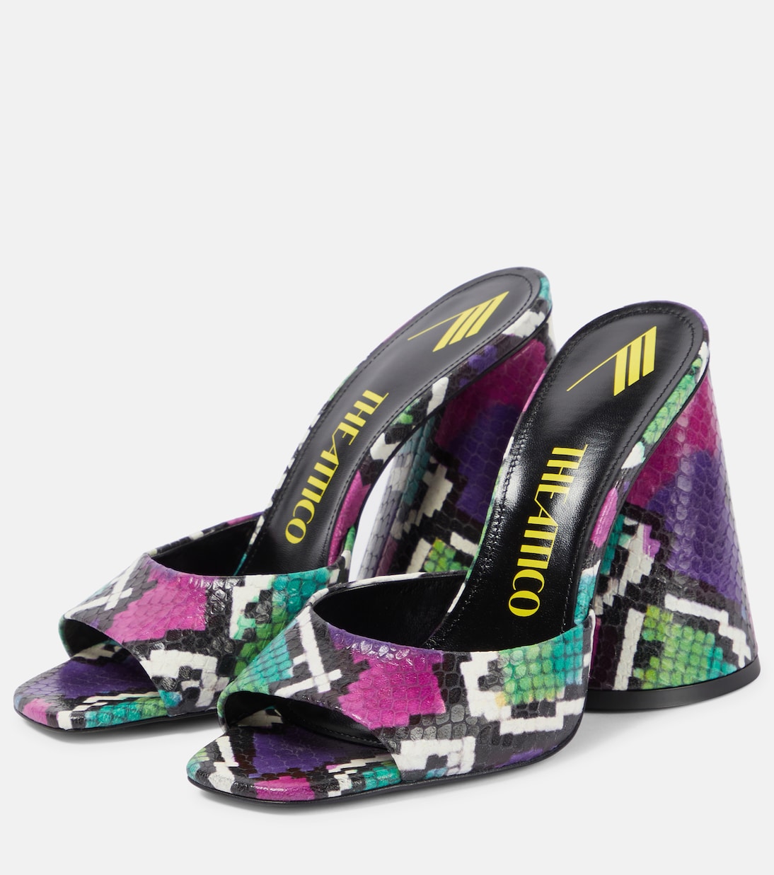 Pantoletten Luz aus Leder | The Attico