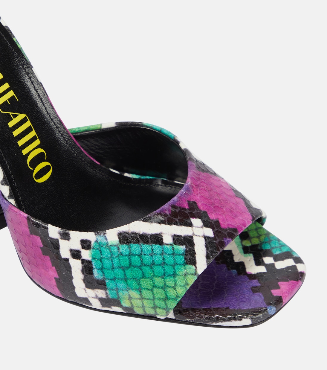 Pantoletten Luz aus Leder | The Attico