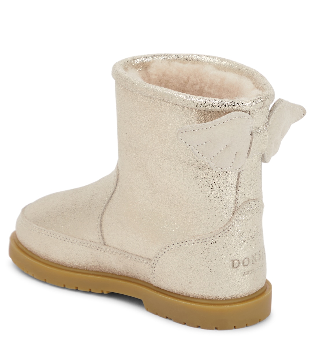 Stiefel aus Metallic-Leder | Donsje