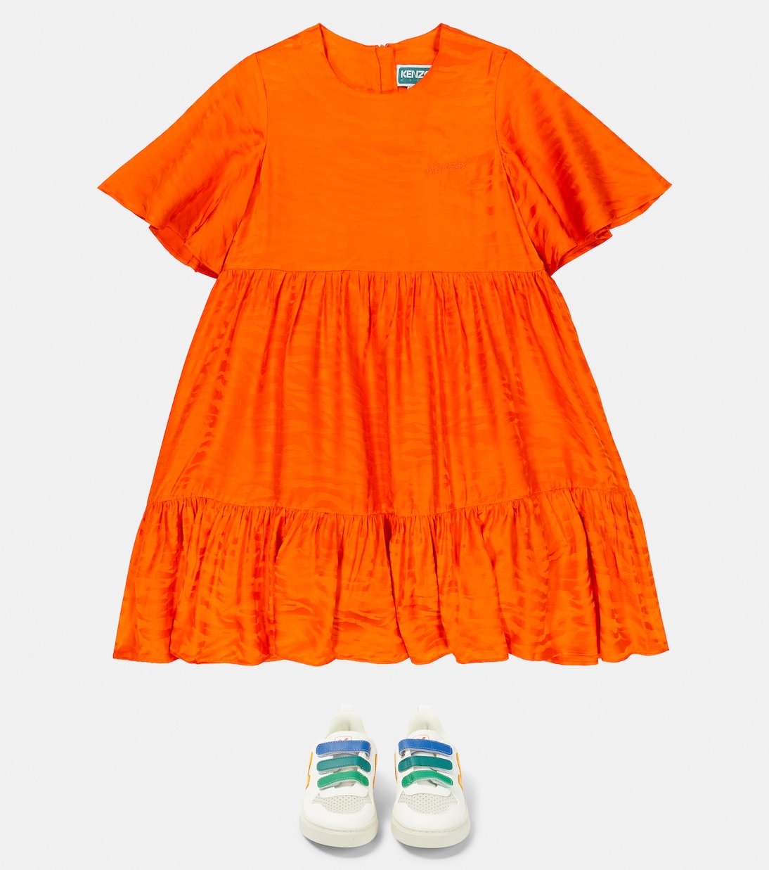Zebra-print dress | Kenzo Kids