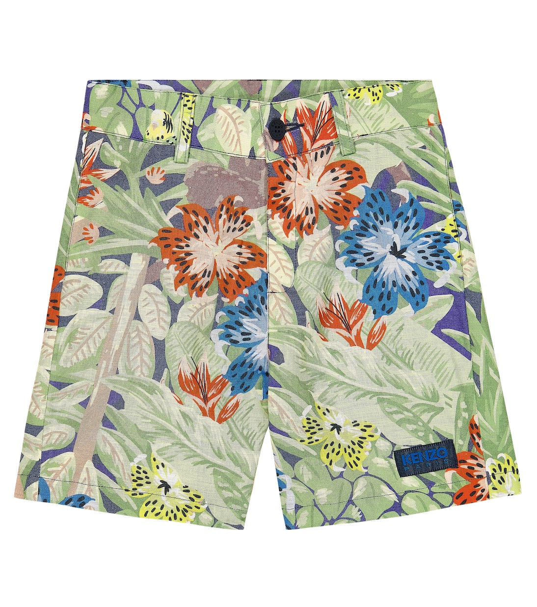 Bedruckte Shorts aus Baumwolle | Kenzo Kids