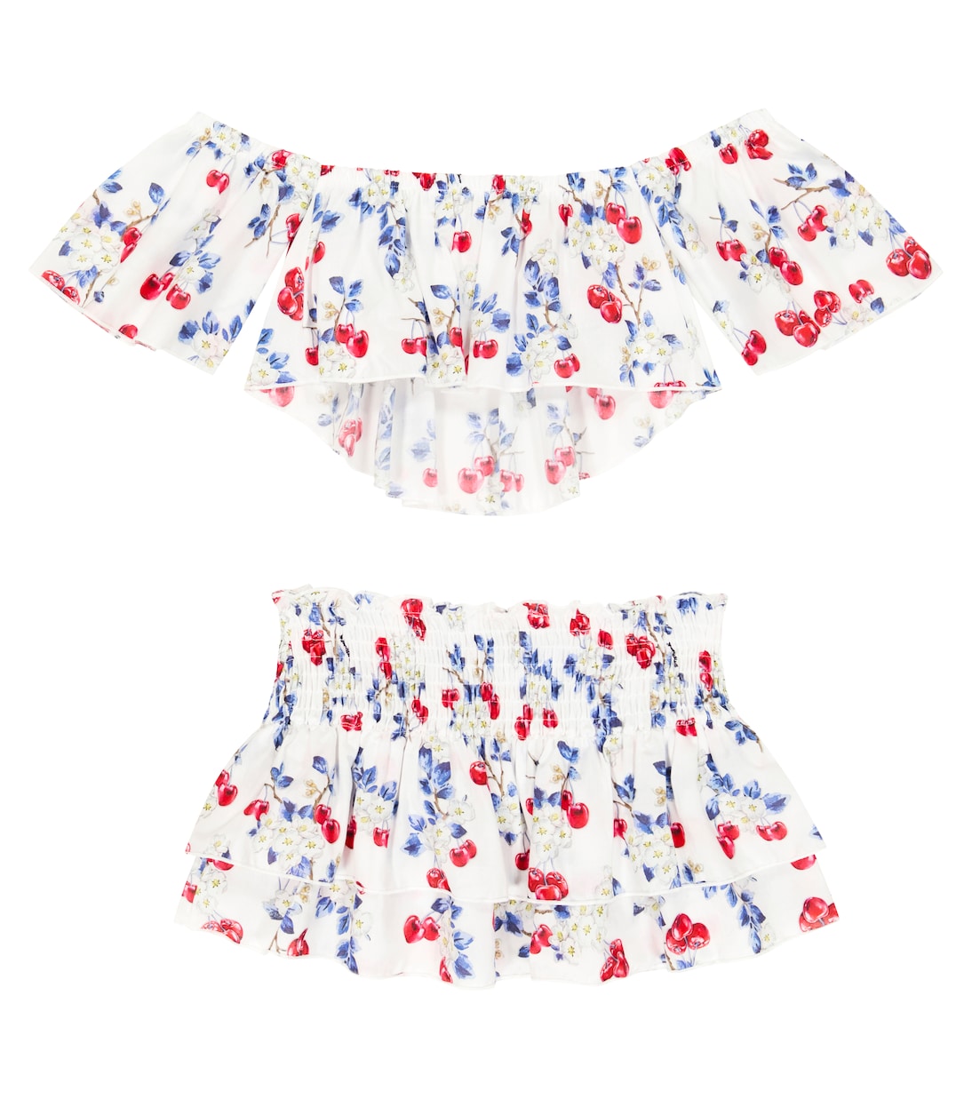 Muslin beach cover-up set | Monnalisa