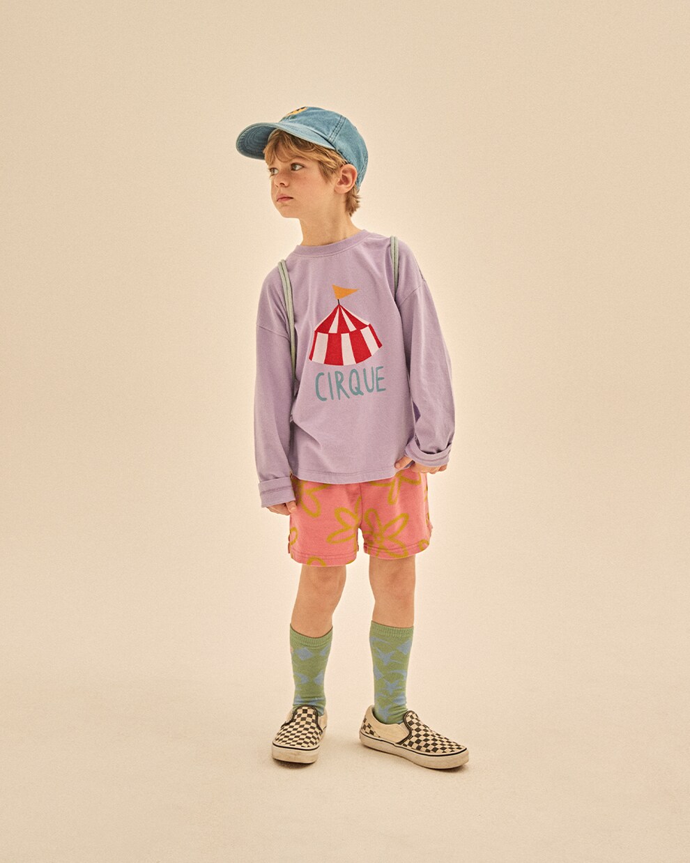 Printed cotton shorts | Jellymallow