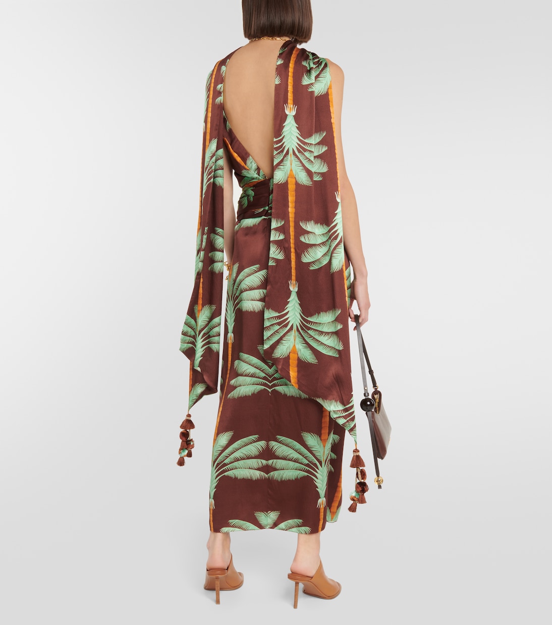 Besticktes Maxikleid aus Seide | Johanna Ortiz