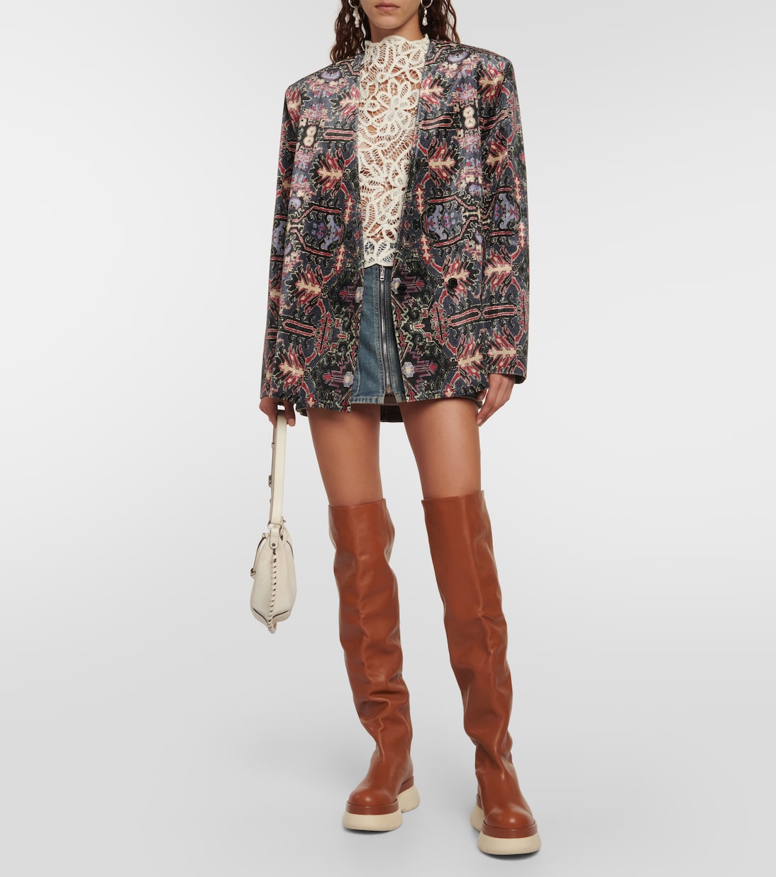 Overknee-Stiefel Malyx aus Leder | Isabel Marant