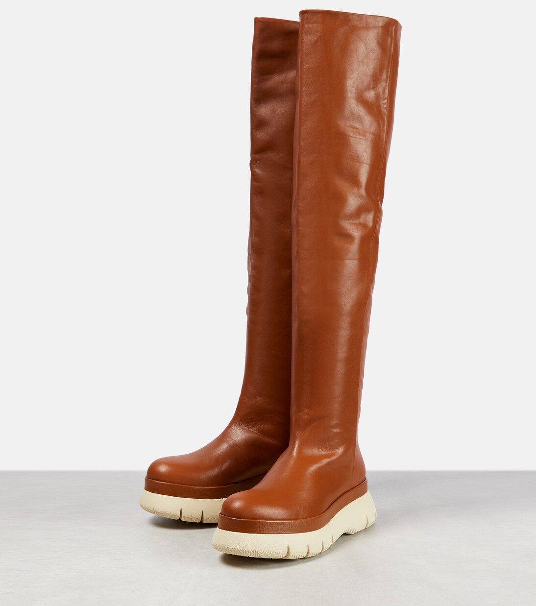 Overknee-Stiefel Malyx aus Leder | Isabel Marant