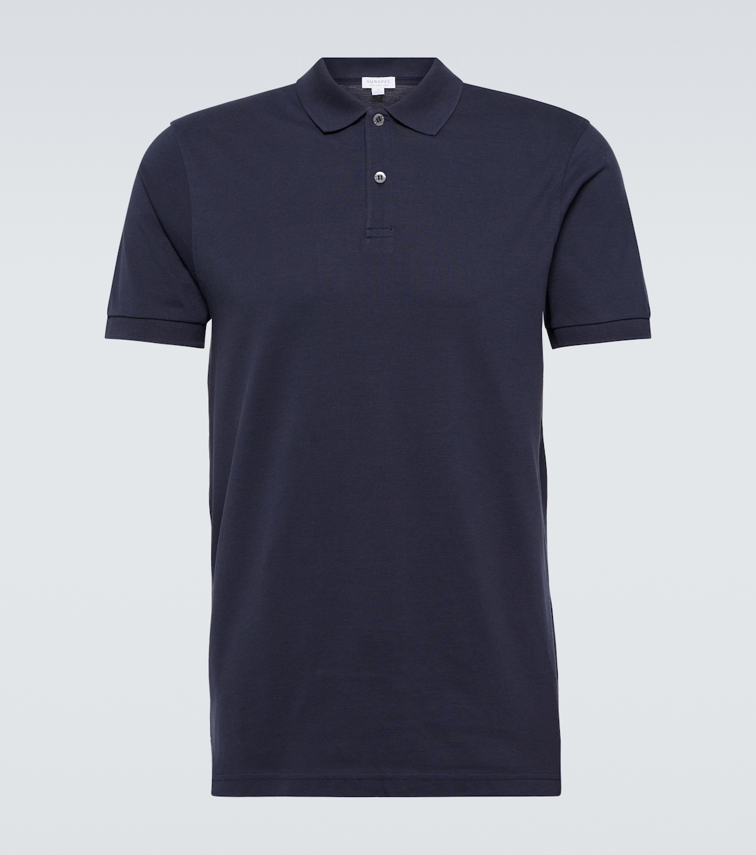 Cotton polo shirt | Sunspel