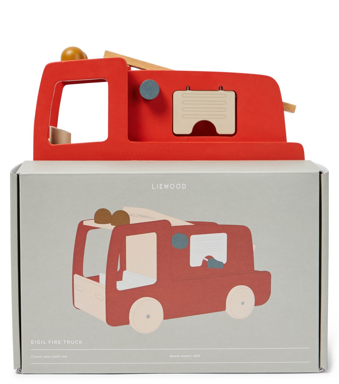 Bebé - camión de bomberos Eigil de juguete | Liewood