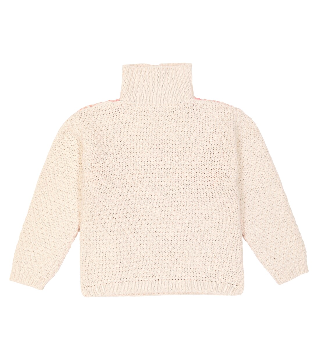 Kenza crochet half-zip sweater | Louise Misha