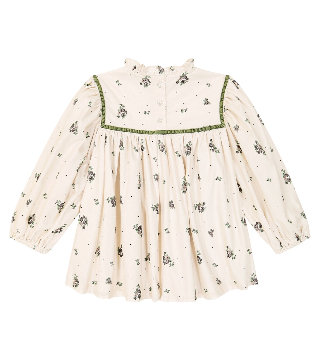 Ayame floral cotton blouse | C'era Una Volta