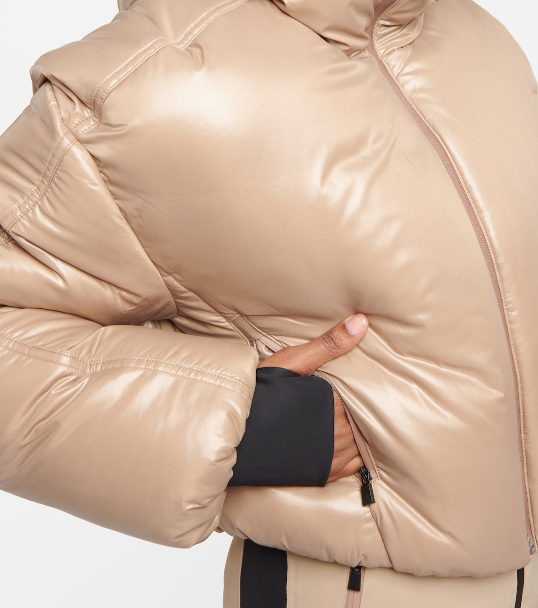 Chaqueta de plumas cropped Daisy | Aztech Mountain