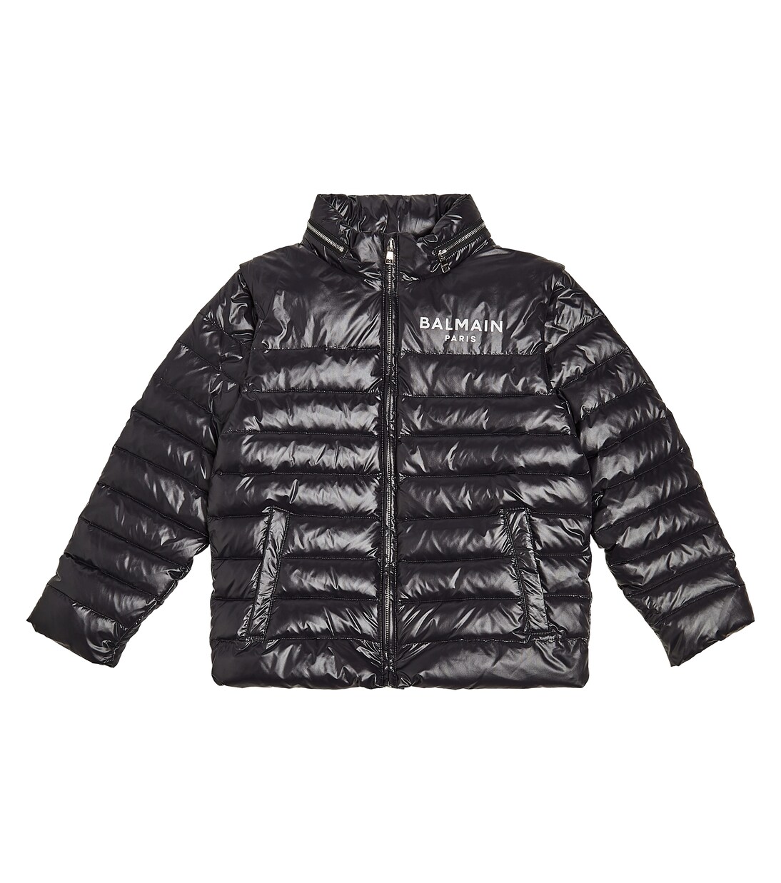 Logo down jacket | Balmain Kids