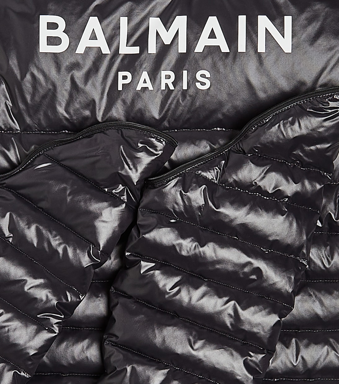 Logo down jacket | Balmain Kids