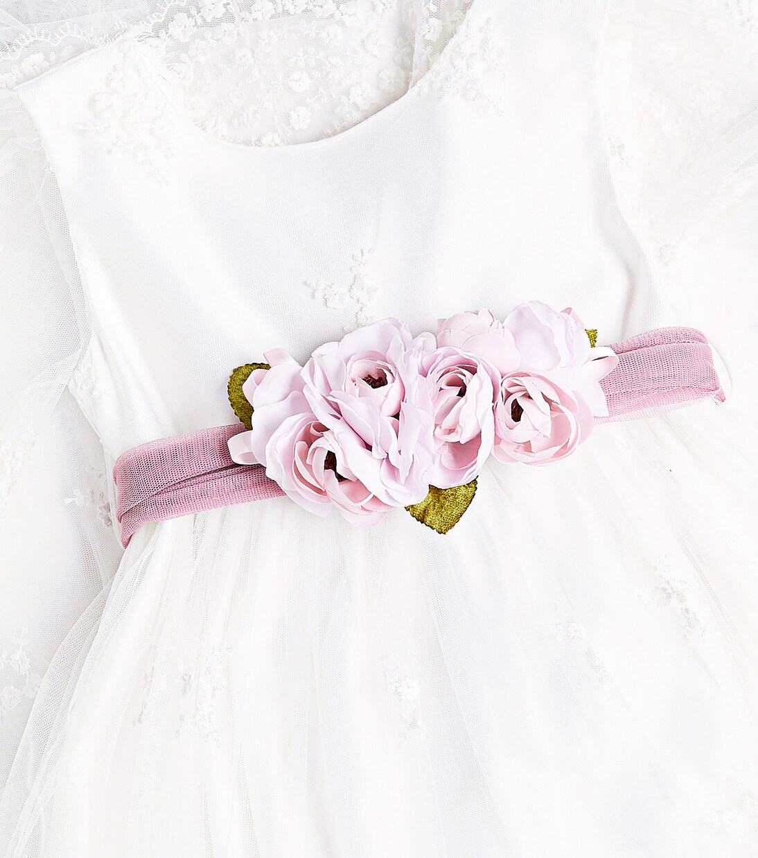 Embellished tulle dress | Monnalisa