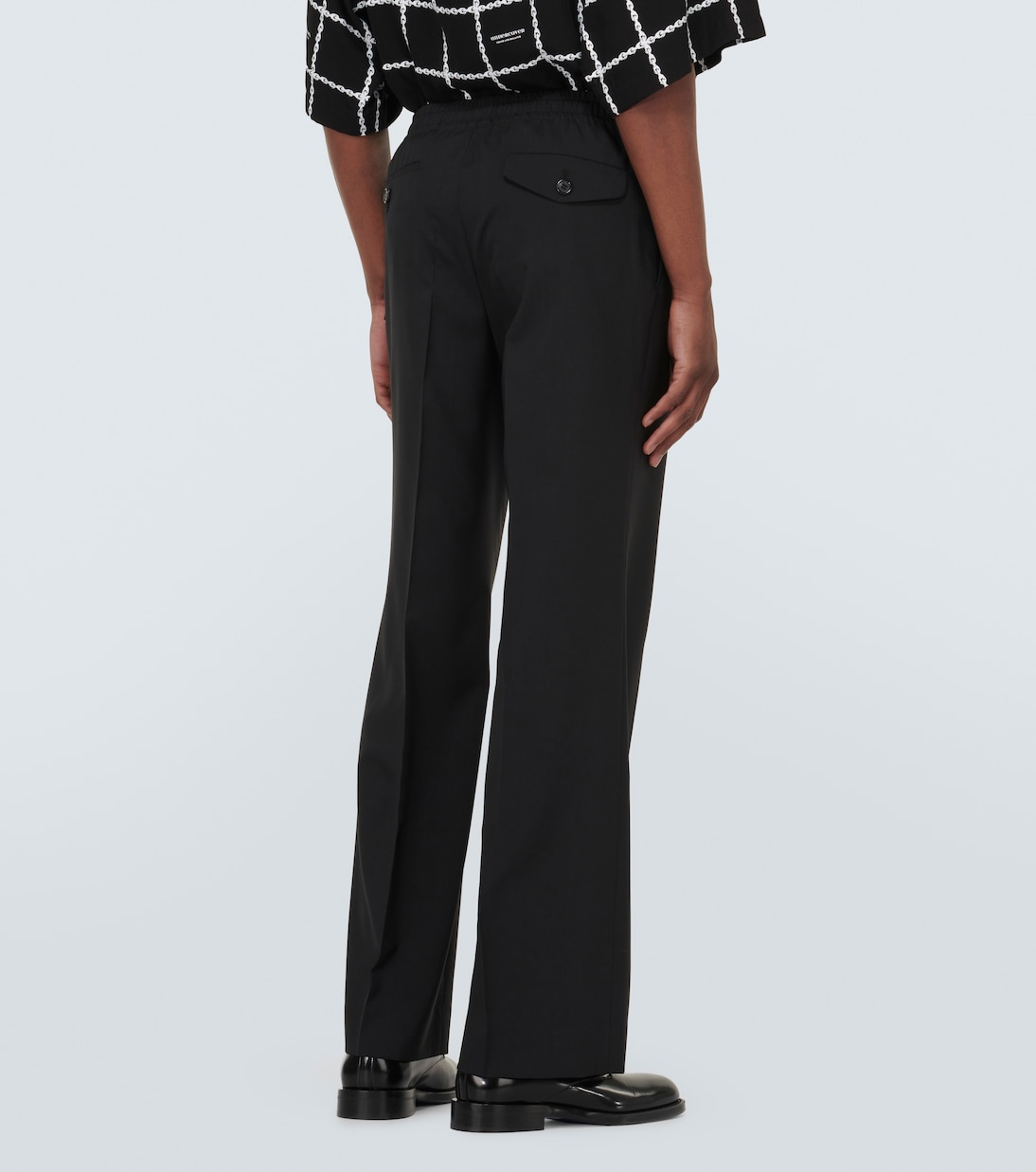 Mid-rise straight pants | Undercover