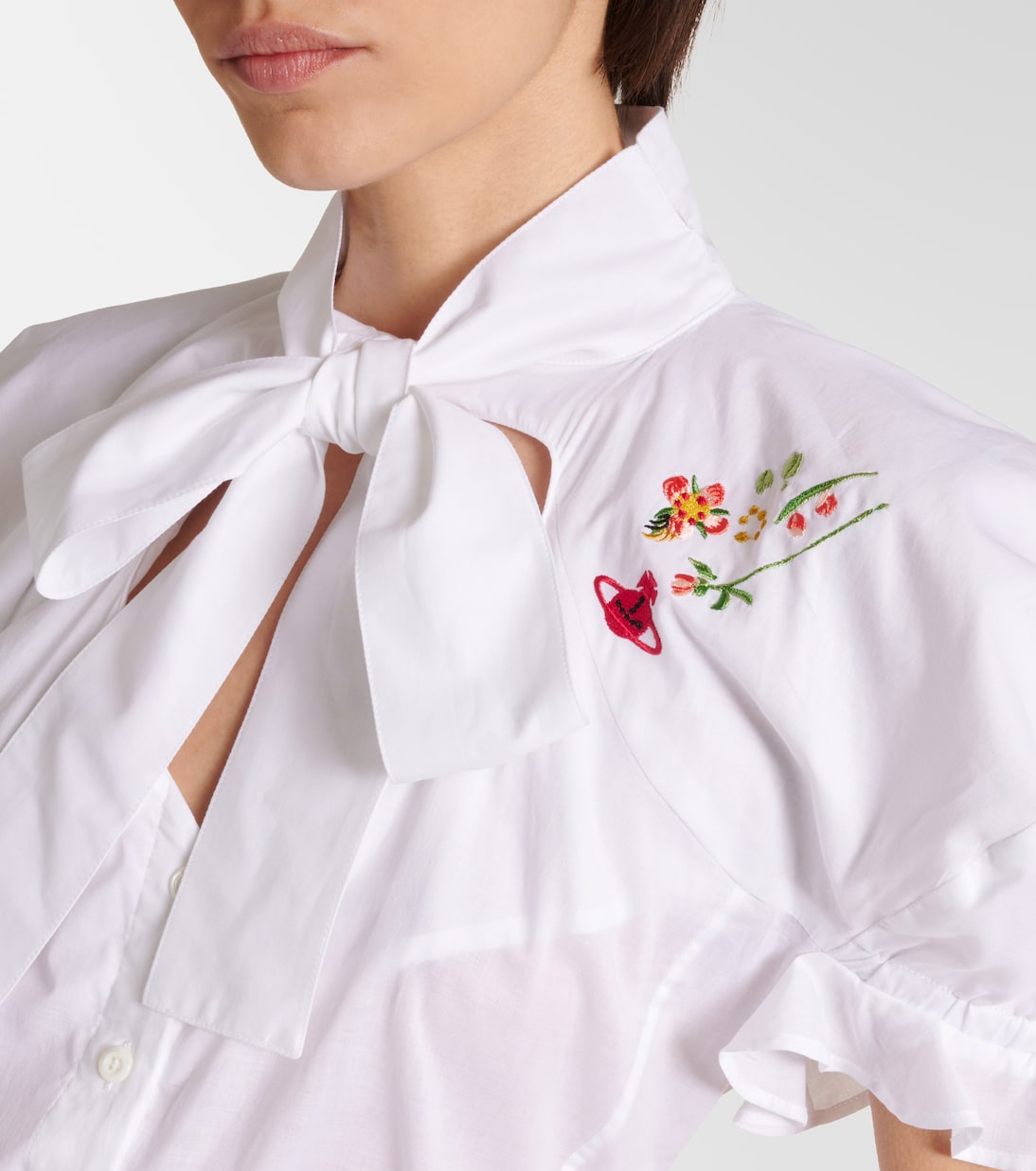 فستان ستايل قميص من القطن Football Heart | Vivienne Westwood