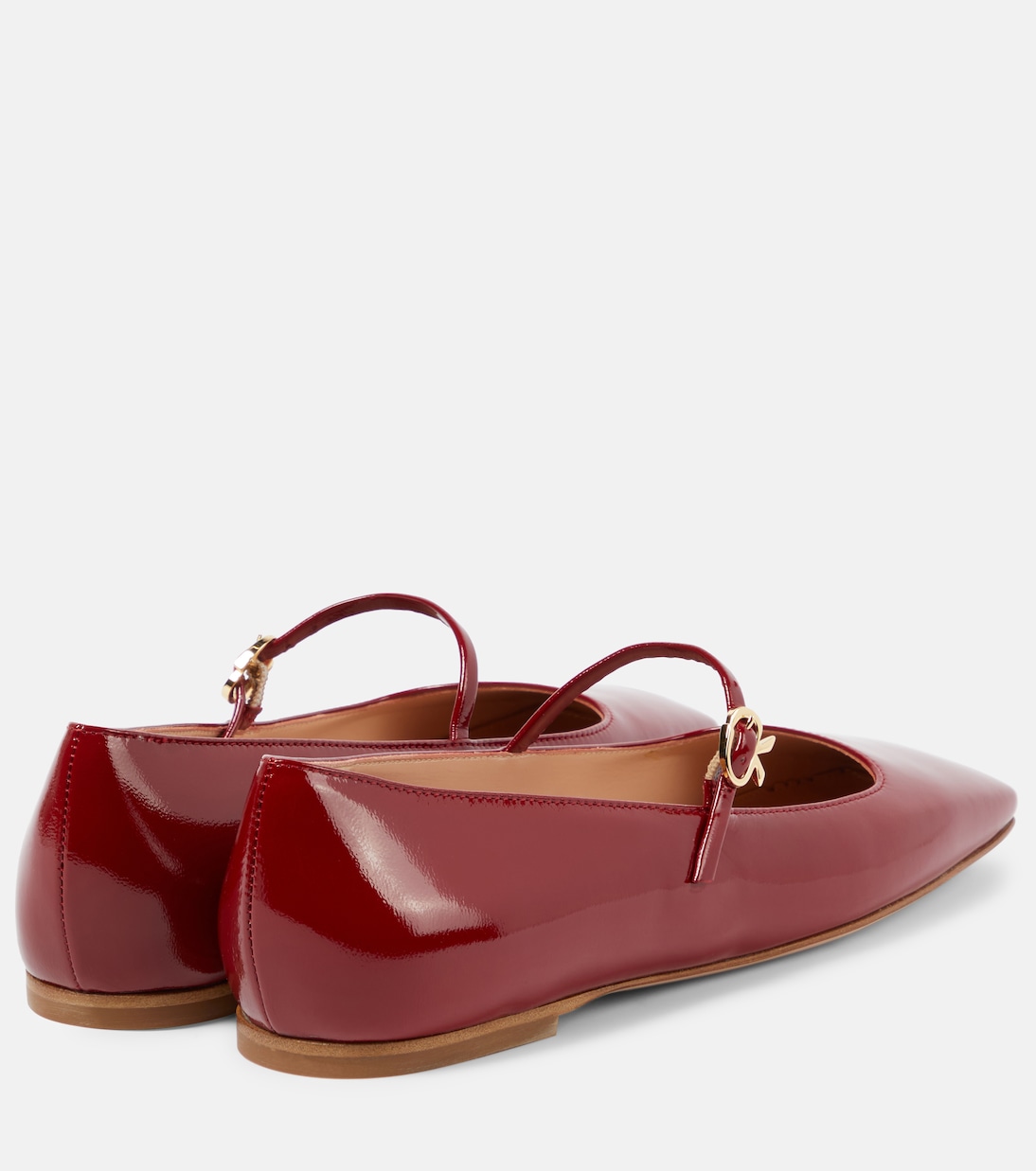 Christina patent leather Mary Jane flats | Gianvito Rossi