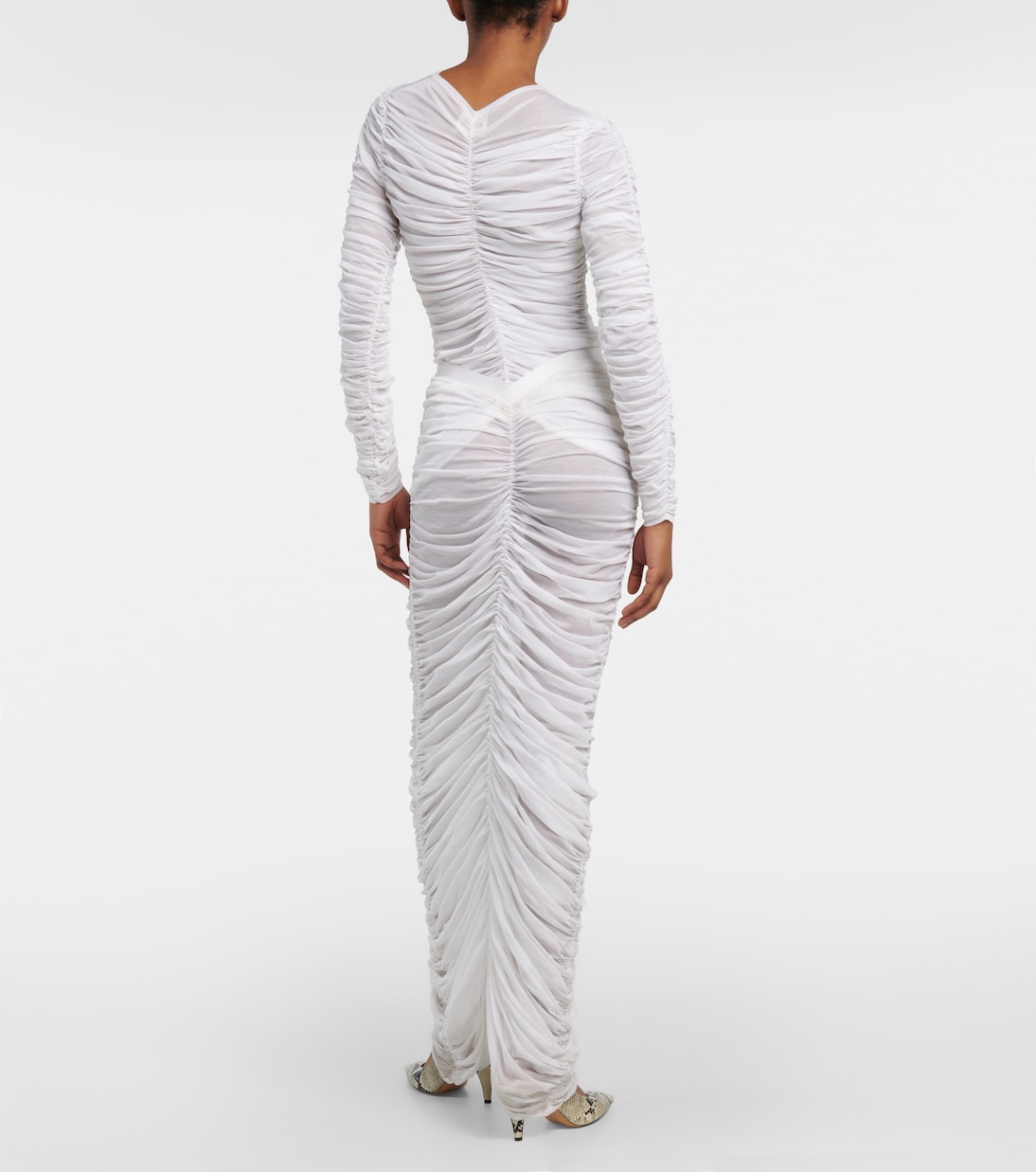 Maxirock Laure aus einem Seidengemisch | Khaite